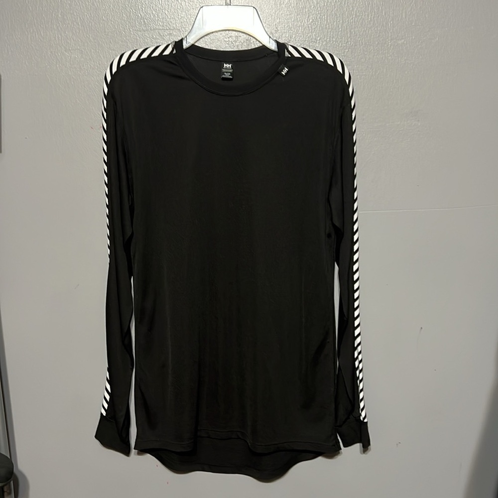 Helly Hansen HH LIFA Base Layer Thermal Shirt XL 990 Black Long Sleeve